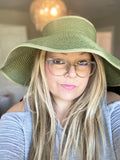 Wide Brim Open Top Packable Sun Hat